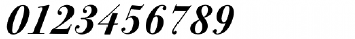 ITC Bodoni Seventytwo Swash Bold Italic Font OTHER CHARS