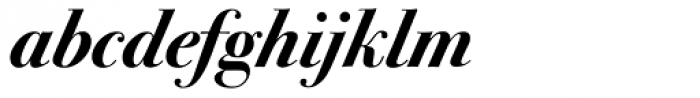 ITC Bodoni Seventytwo Swash Bold Italic Font LOWERCASE
