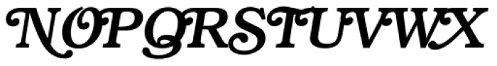 ITC Bookman Swash Medium Italic Font UPPERCASE