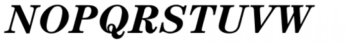 ITC Century Bold Italic Font UPPERCASE