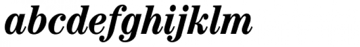 ITC Century Cond Bold Italic Font LOWERCASE