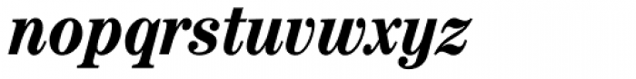 ITC Century Cond Bold Italic Font LOWERCASE