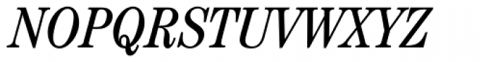 ITC Century Std Cond Book Italic Font UPPERCASE