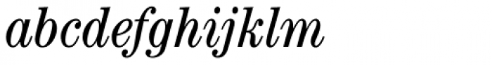 ITC Century Std Cond Book Italic Font LOWERCASE