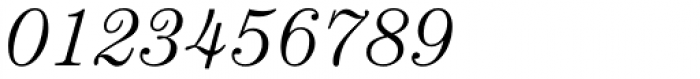 ITC Century Std Light Italic Font OTHER CHARS