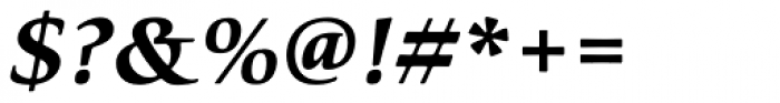 ITC Cerigo Pro Bold Italic Font OTHER CHARS