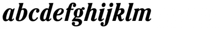 ITC Cheltenham Condensed Bold Italic Font LOWERCASE