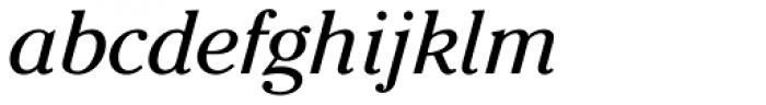 ITC Cheltenham Pro Book Italic Font LOWERCASE