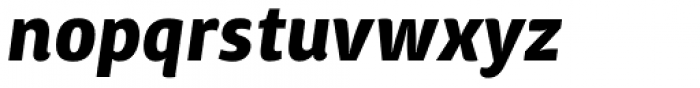 ITC Chino Std Bold Italic Font LOWERCASE