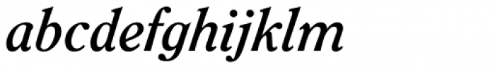 ITC Clearface Bold Italic Font LOWERCASE