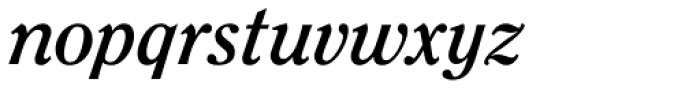 ITC Clearface Bold Italic Font LOWERCASE