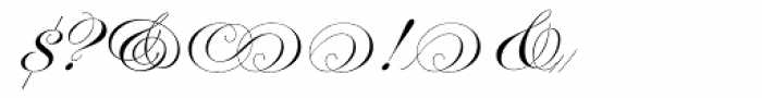 ITC Edwardian Script Regular Alt Font OTHER CHARS