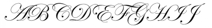 ITC Edwardian Script Regular Alt Font UPPERCASE