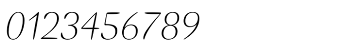 ITC Ellipse Script Light Italic Font OTHER CHARS