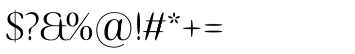 ITC Ellipse Script Regular Font OTHER CHARS