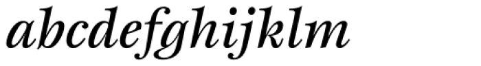 ITC Esprit Std Medium Italic Font LOWERCASE