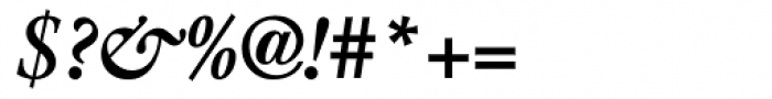 ITC Galliard Bold Italic Font OTHER CHARS