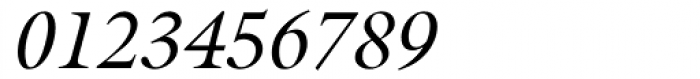 ITC Galliard Italic Font OTHER CHARS