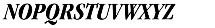 ITC Garamond Cond Bold Italic Font UPPERCASE