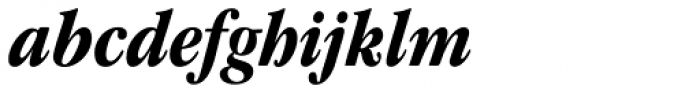 ITC Garamond Cond Bold Italic Font LOWERCASE