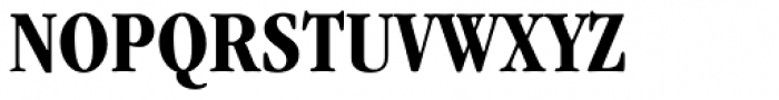 ITC Garamond Cond Bold Font UPPERCASE