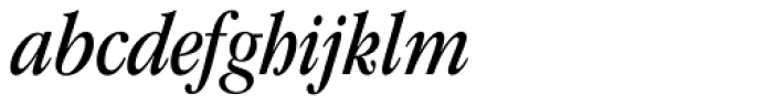 ITC Garamond Cond Book Italic Font LOWERCASE