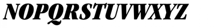 ITC Garamond Cond Ultra Italic Font UPPERCASE