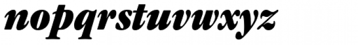 ITC Garamond Cond Ultra Italic Font LOWERCASE