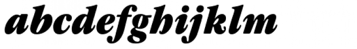 ITC Garamond Narrow Ultra Italic Font LOWERCASE