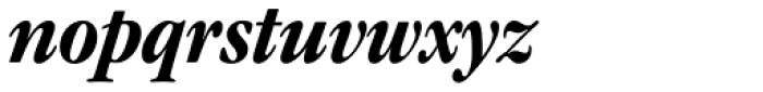 ITC Garamond Std Condensed Bold Italic Font LOWERCASE