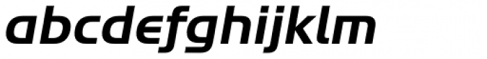 ITC Handel Gothic Pro Bold Italic Font LOWERCASE