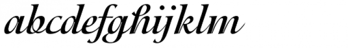 ITC Isadora Bold Font LOWERCASE