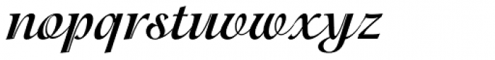 ITC Isadora Bold Font LOWERCASE