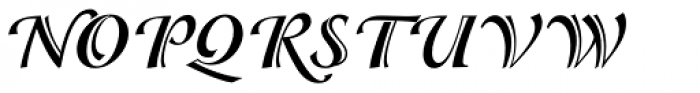 ITC Isadora Std Bold Font UPPERCASE