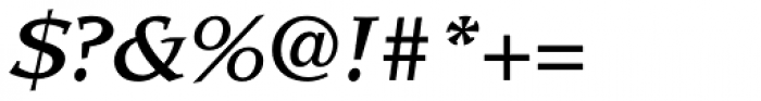 ITC Leawood Std Medium Italic Font OTHER CHARS
