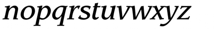 ITC Leawood Std Medium Italic Font LOWERCASE