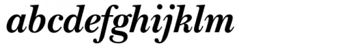 ITC New Baskerville Bold Italic SC Font LOWERCASE