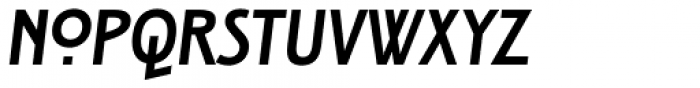 ITC New Rennie Mackintosh Bold Italic Font UPPERCASE