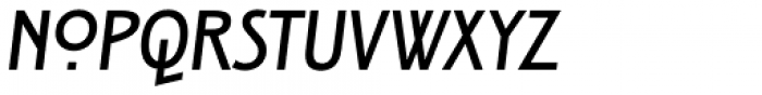 ITC New Rennie Mackintosh SemiBold Italic Font UPPERCASE