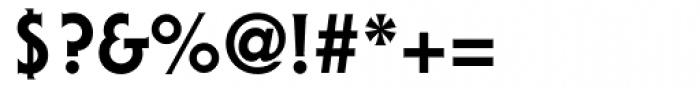 ITC Serif Gothic ExtraBold Font OTHER CHARS