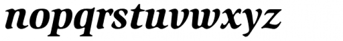 ITC Slimbach Black Italic Font LOWERCASE