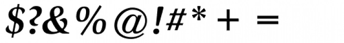 ITC Slimbach Bold Italic Font OTHER CHARS