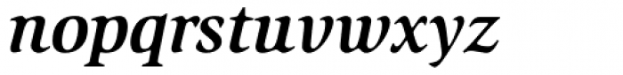 ITC Slimbach Bold Italic Font LOWERCASE