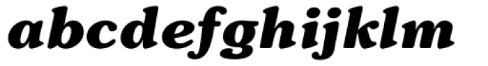 ITC Souvenir Bold Italic Font LOWERCASE