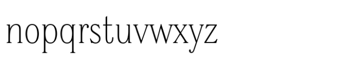ITC Stepp Light Font LOWERCASE