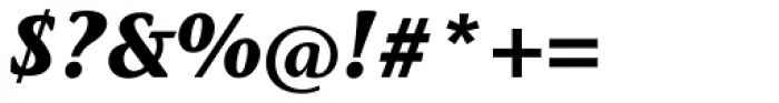 ITC Stone Informal Com Bold Italic Font OTHER CHARS