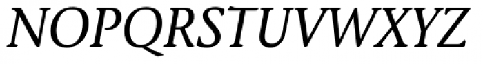 ITC Stone Informal Com Medium Italic Font UPPERCASE
