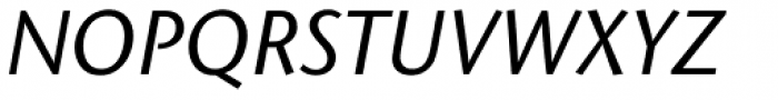 ITC Stone Sans Std Medium Italic Font UPPERCASE