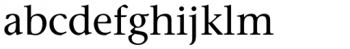 ITC Stone Serif Com Medium Font LOWERCASE