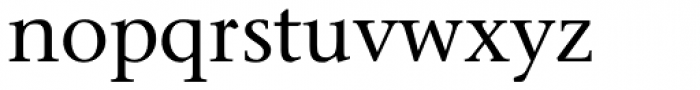 ITC Stone Serif Com Medium Font LOWERCASE
